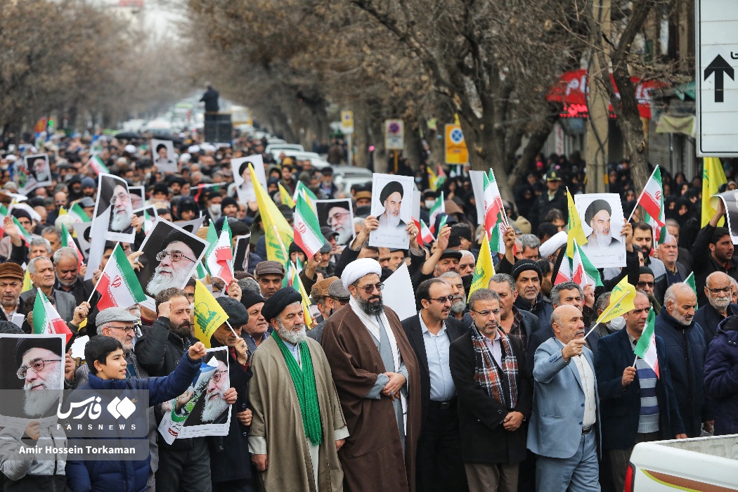 راهپیمایی جمعه‌ خشم در همدان