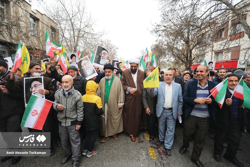 راهپیمایی جمعه‌ خشم در همدان