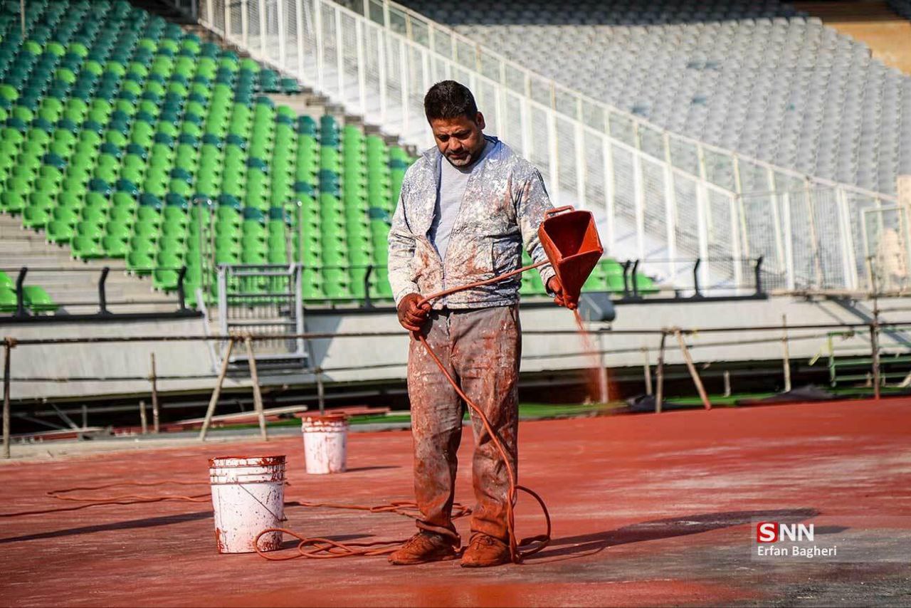 "ورزشگاه آزادی" آماده میزبانی