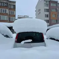 بارش شدید برف در بلغارستان