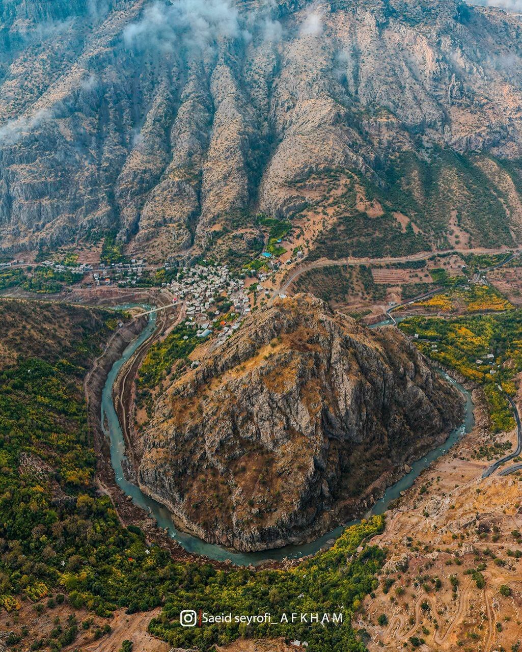 روستای زیبای سلین در کردستان