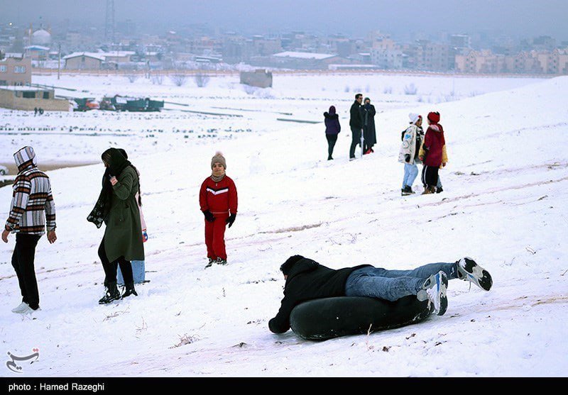 تفریحات زمستانی در ابهر