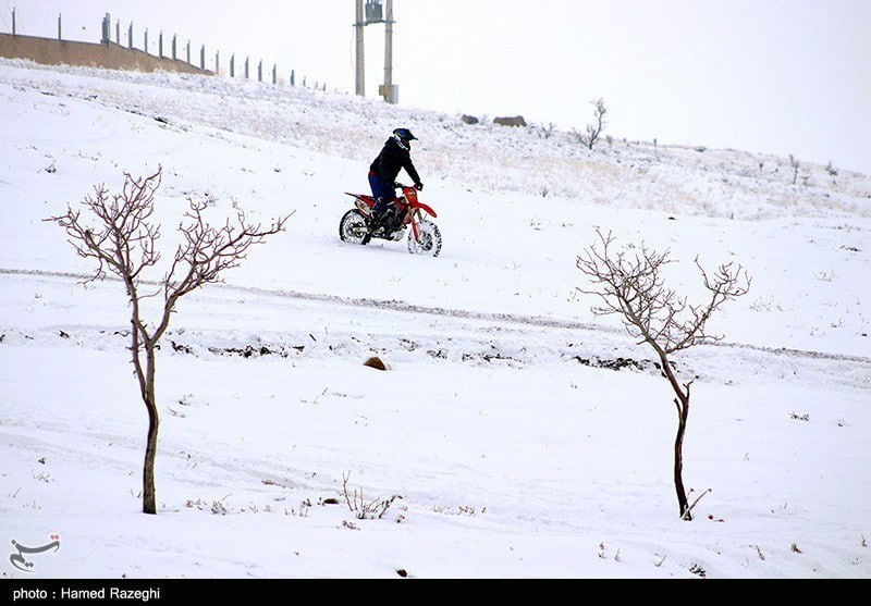 تفریحات زمستانی در ابهر