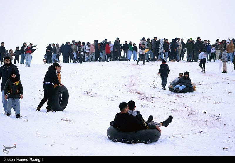 تفریحات زمستانی در ابهر