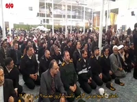 تجمع مردم دامغان همزمان با سالروز حماسه ۹ دی