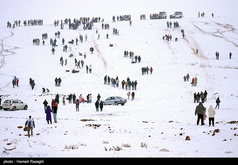 تفریحات زمستانی در ابهر