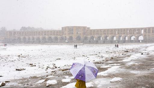 برف و یخبندان در راه اصفهان؛ هشدار کاهش ۱۲ درجه‌ای دما