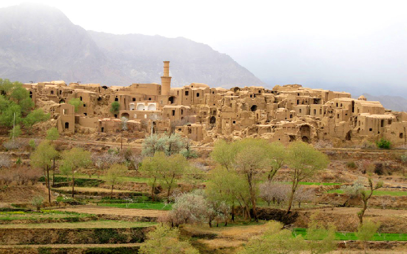 روستای خرانق در یزد