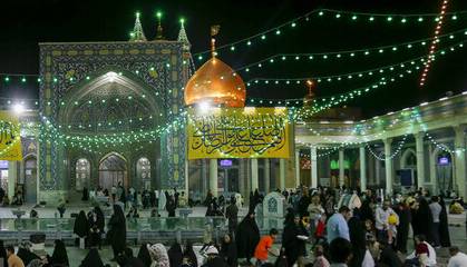 ویژه‌برنامه‌های میلاد امام محمدباقر(ع) در حرم بانوی کرامت