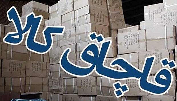 توقیف کامیون حامل مواد خوراکی قاچاق در همدان