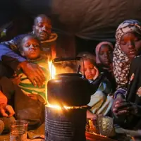  زندگی خانواده فلسطینی در یک گودال