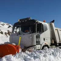 محورهای روستایی استان یزد مسدود شد