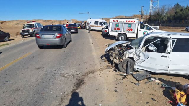 جان‌باختن ۳ نفر در سانحه رانندگی محور دلگان به ایرانشهر