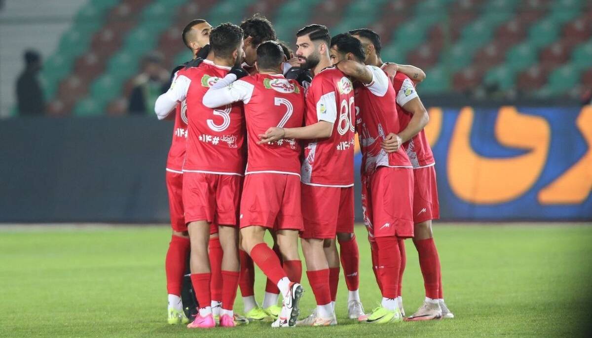 چالش پانتومیم با بازیکنان پرسپولیس