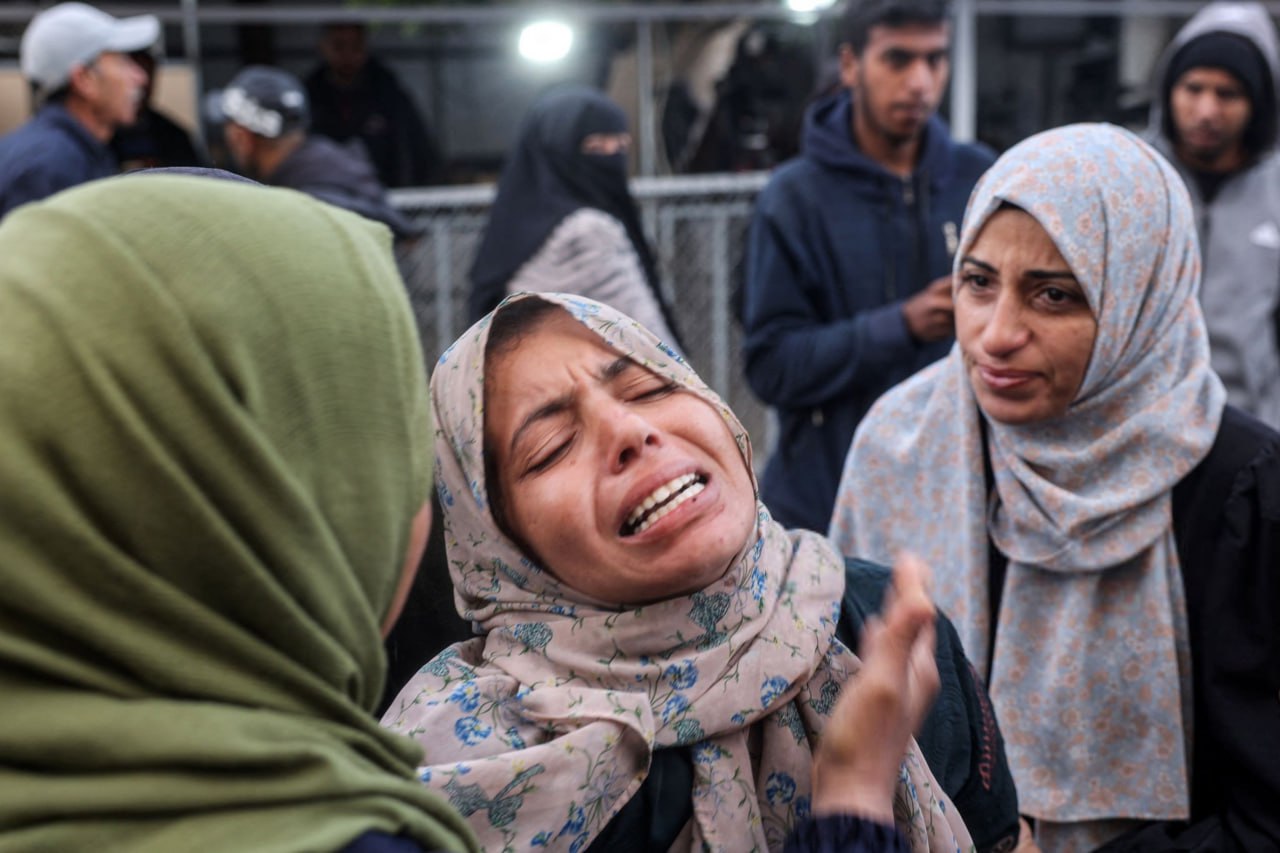 عکس/ عزاداری زنان فلسطینی در غم از دست دادن عزیزانشان