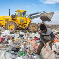 عکس/ فاجعه زیست محیطی در زباله گاه نیشابور