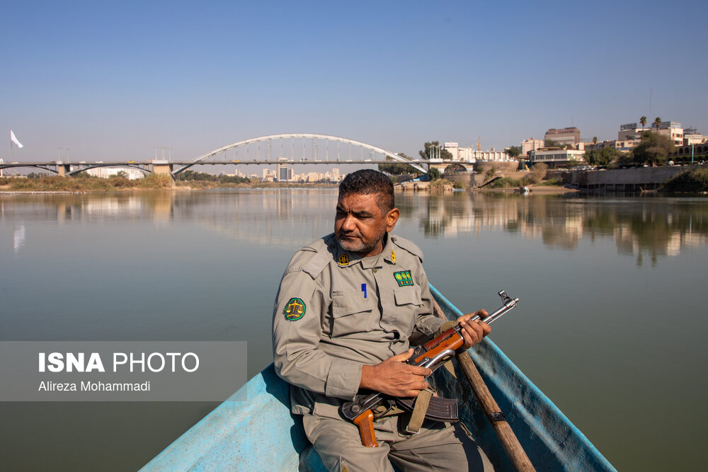 کارون در تصرف فاضلاب‌ها