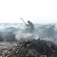 فاجعه زیست محیطی در زباله‌گاه نیشابور