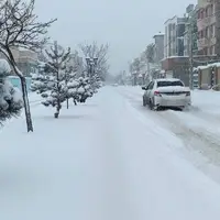 بارش برف و باران در جاده‌های ۵ استان کشور