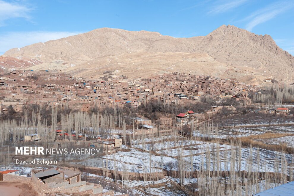 مصائب فصل زمستان در روستای مارشک