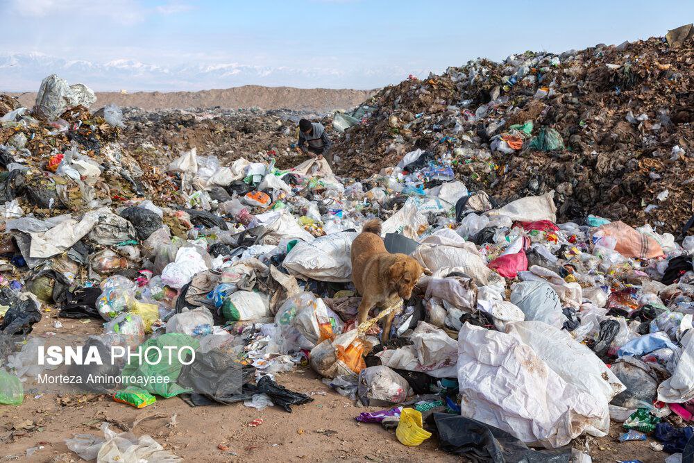 فاجعه زیست محیطی در زباله‌گاه نیشابور