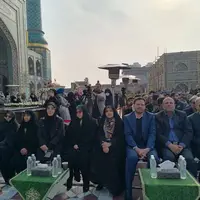 برگزاری مراسم یادبود شهدای حادثه هواپیمای اوکراین در امامزاده صالح تهران