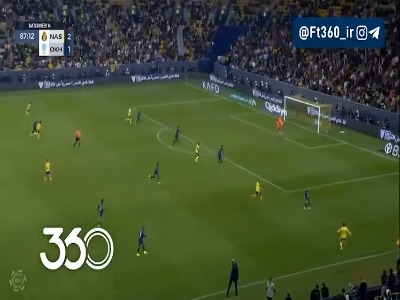 گل سوم النصر به الاخدود توسط مانه