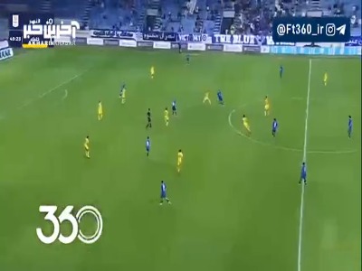 دبل شهریار مغانلو در بازی امروز اتحاد کلبا مقابل النصر