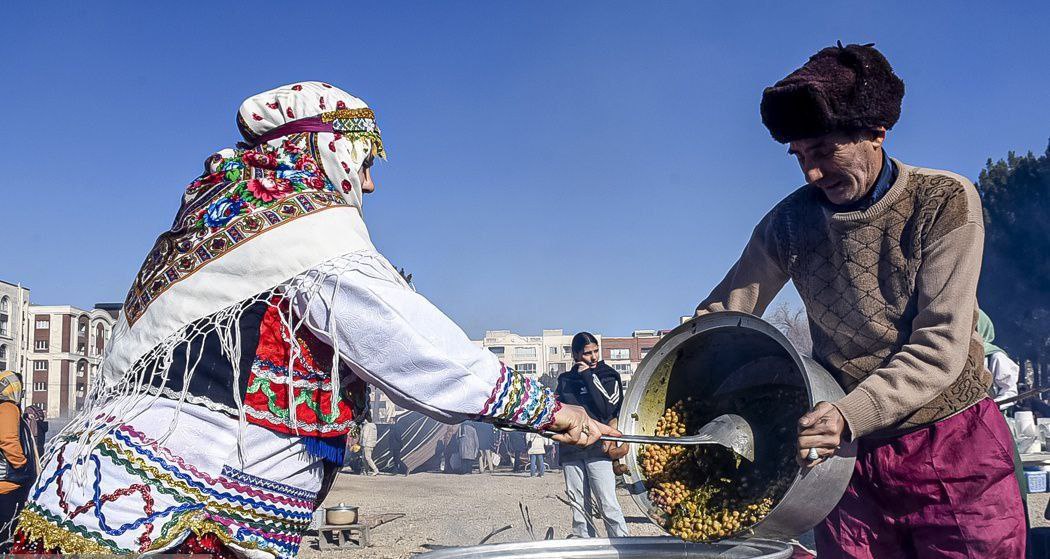 جشنواره «آش‌رشته پزون» در خراسان شمالی 