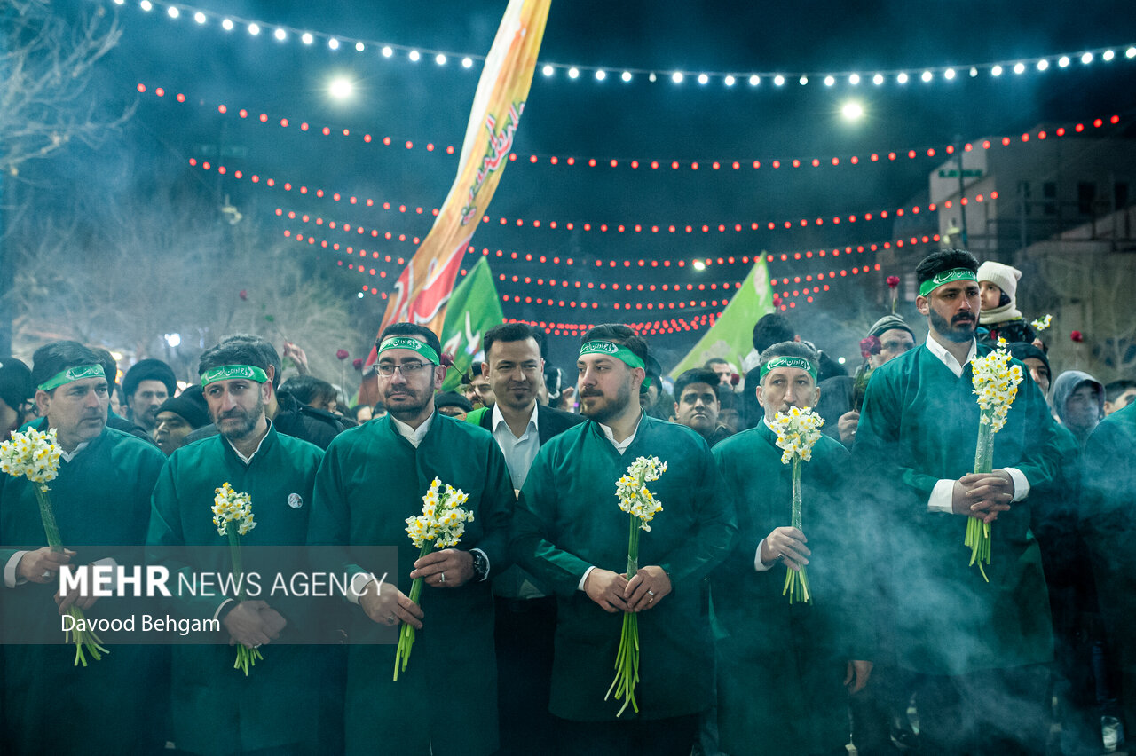 عکس/ جشن میلاد امام جواد (ع) در مشهد