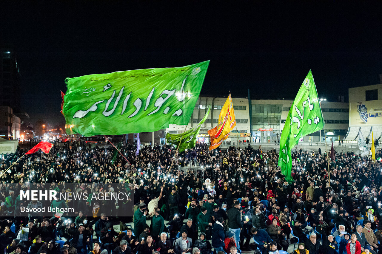 عکس/ جشن میلاد امام جواد (ع) در مشهد