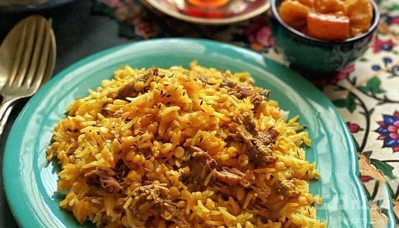 طرز تهیه لپه پلو؛ یک پلوی مخلوط جذاب