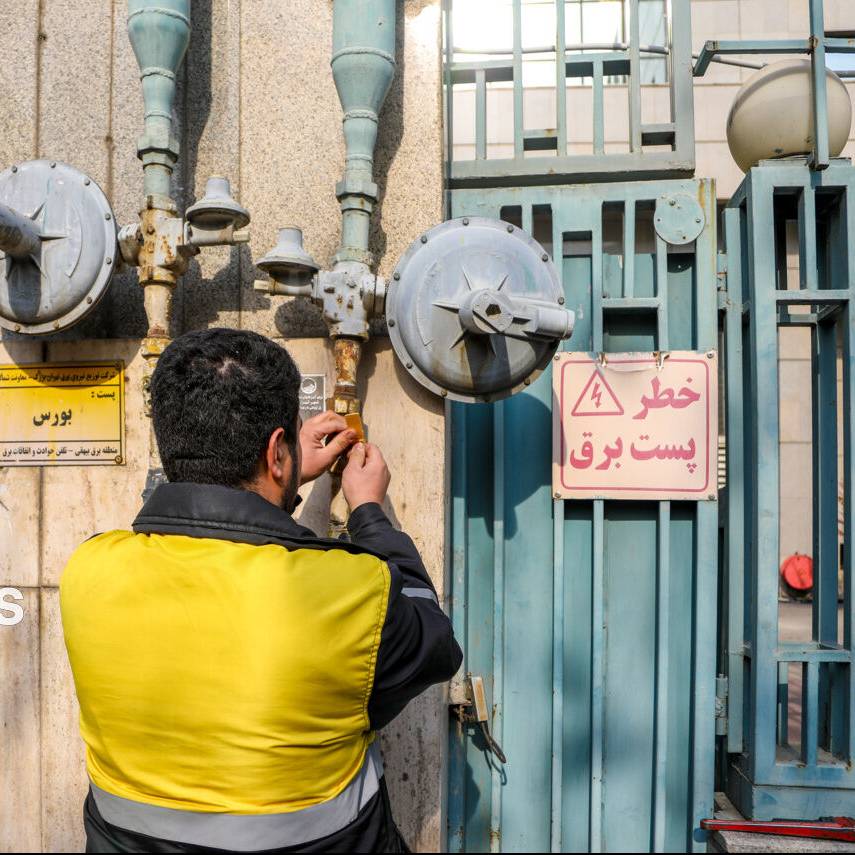 گاز ۶۴۲۰ باغ‌ویلا در اصفهان قطع شد