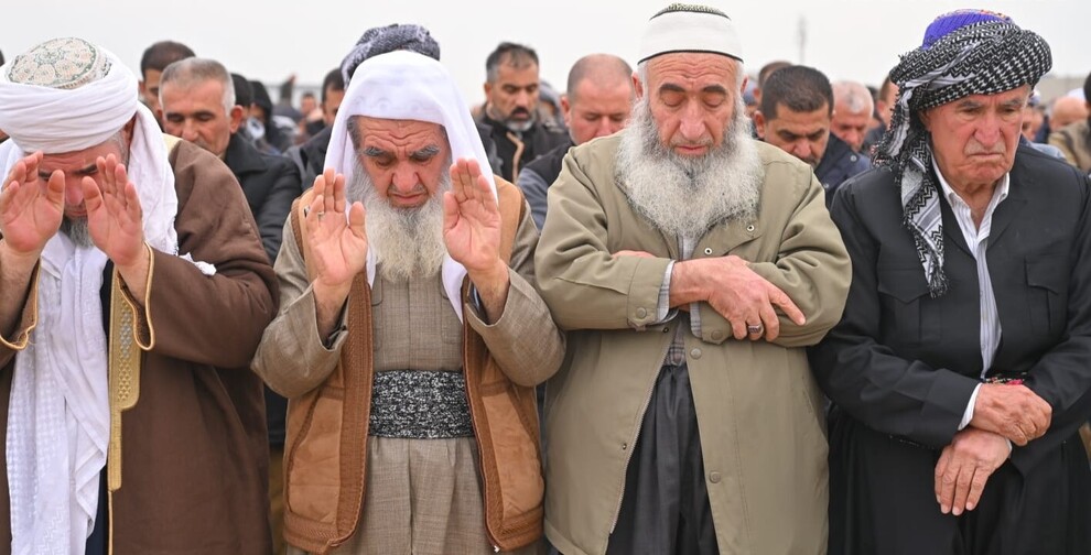 اقامه نماز باران در کردستان عراق