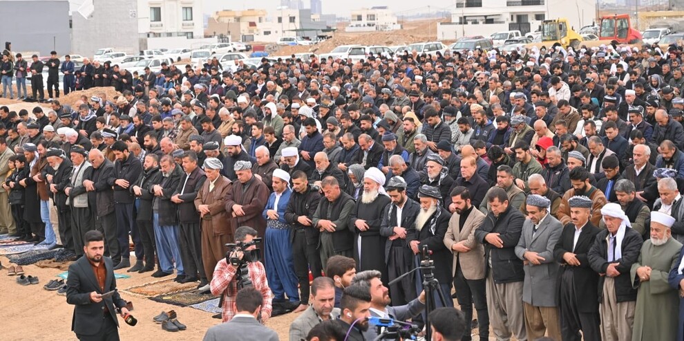 اقامه نماز باران در کردستان عراق