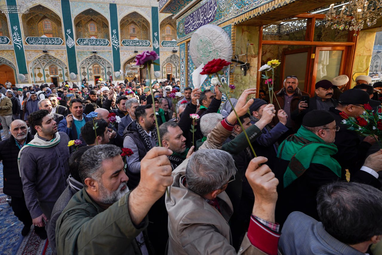 عکس/ امروز قلب‌ها به سویِ نجف پر می‌کشد