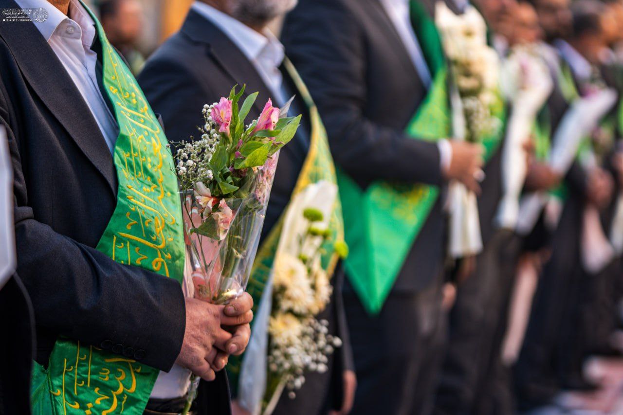 عکس/ جشن صبح میلاد مولود کعبه در حرم مطهر علوی