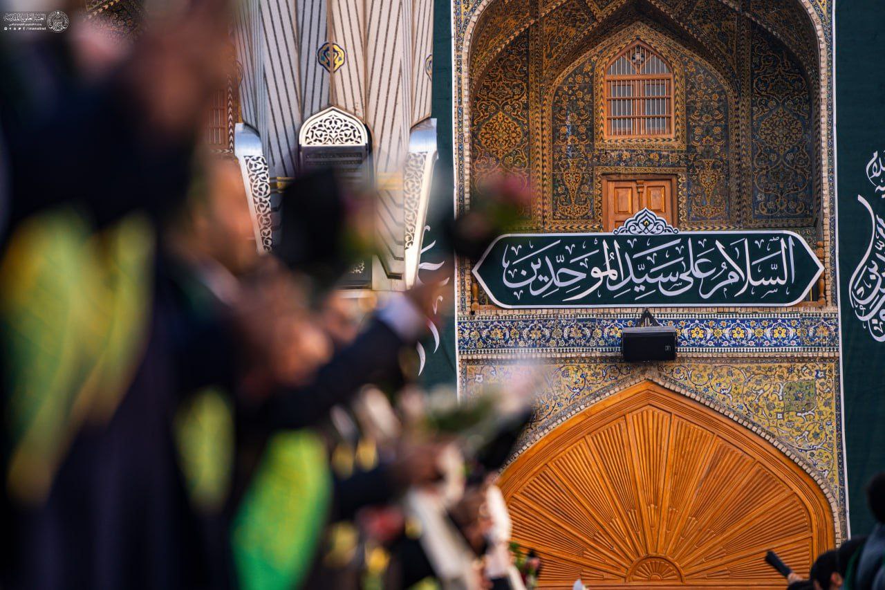 عکس/ جشن صبح میلاد مولود کعبه در حرم مطهر علوی