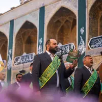 عکس/ جشن صبح میلاد مولود کعبه در حرم مطهر علوی