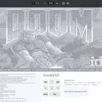 بازی Doom را این بار روی یک فایل PDF تجربه کنید