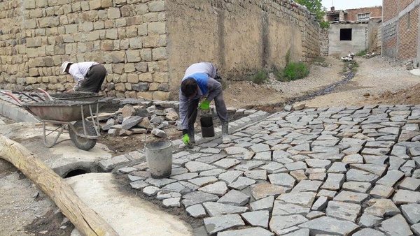 اتمام فاز اول بهسازی معابر در ۷۳ روستای همدان