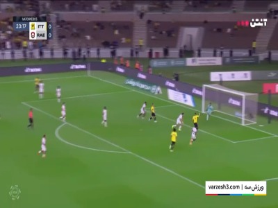 گل اول الاتحاد به الرائد توسط بنزما