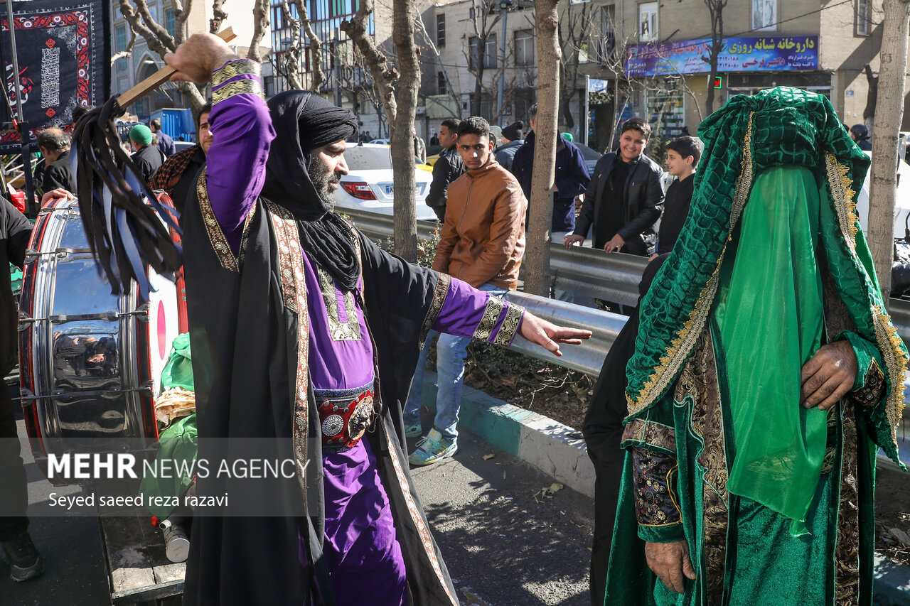 عکس/ مراسم عزاداری به مناسبت وفات حضرت زینب(س)