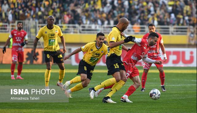 سپاهان با ۵ مصدوم مقابل پرسپولیس