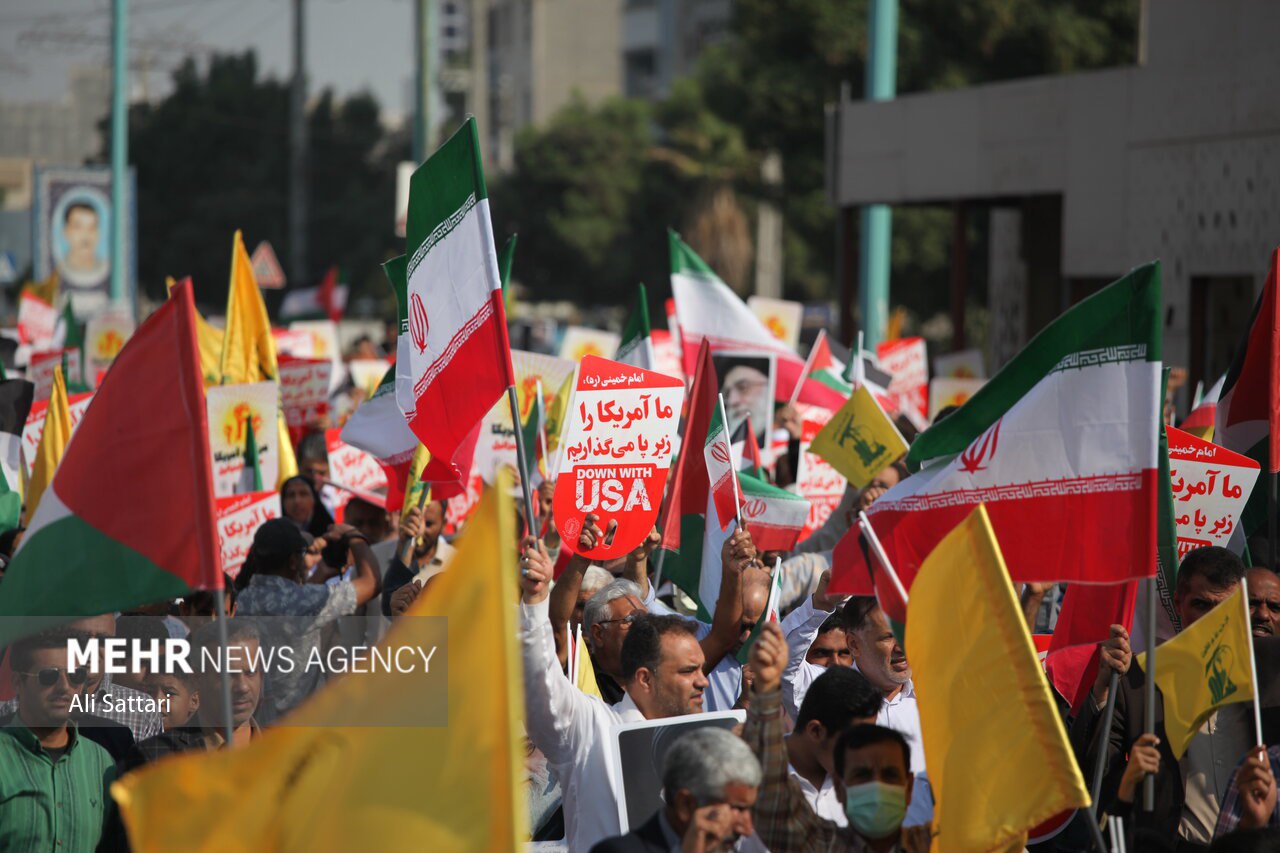 راهپیمایی «جمعه نصر» در بندرعباس