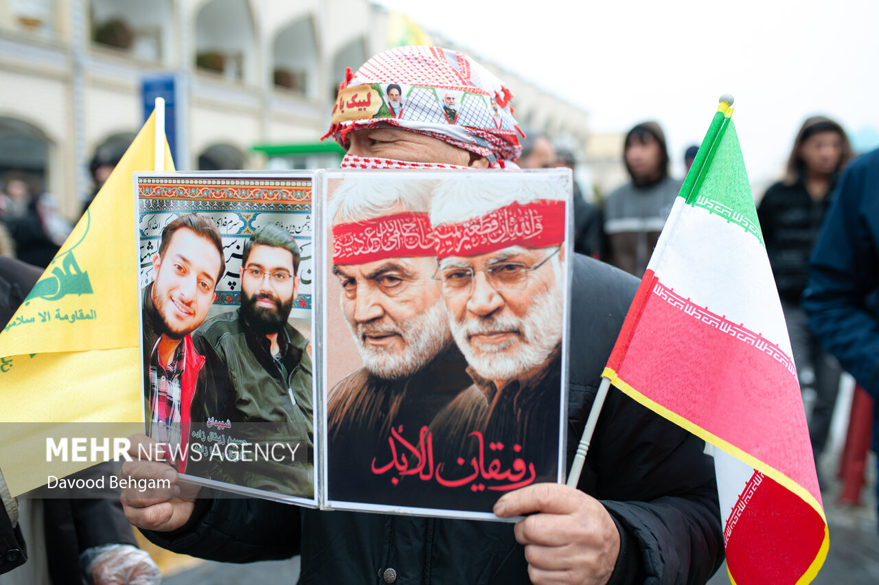 عکس/ راهپیمایی «جمعه نصر» در مشهد