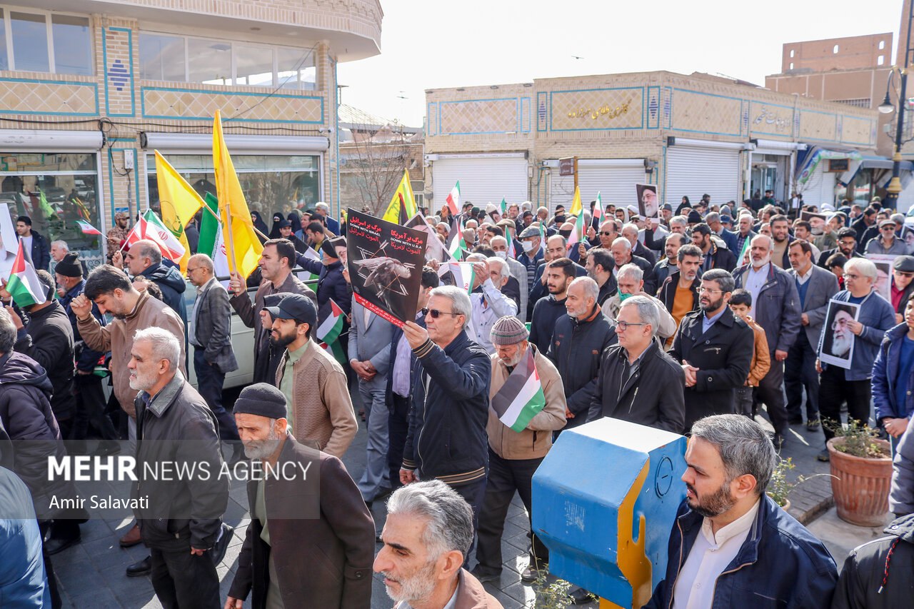 راهپیمایی «جمعه نصر» در سمنان