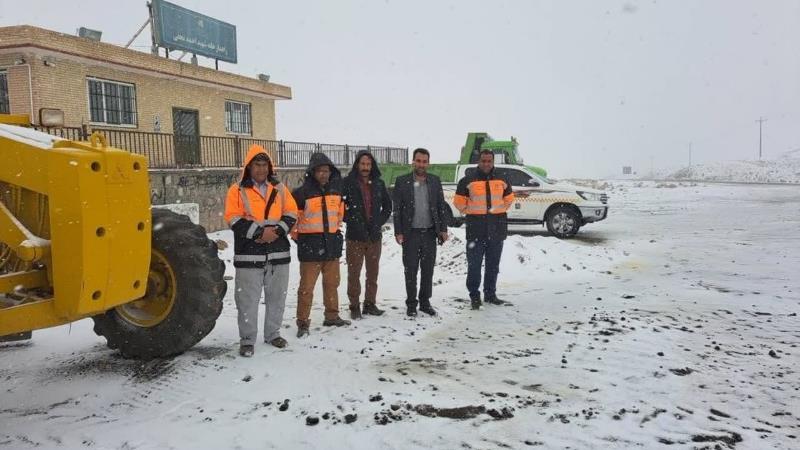 برف‌روبی ۲۶۰۰ کیلومتر و برقراری تردد روان در محور‌های خراسان‌جنوبی