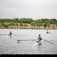 آغاز دور سوم اردوی تیم ملی روئینگ آقایان در سد مهاباد