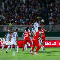 پوستر جالب‌ باشگاه پرسپولیس؛ جدال شیرها با گاندوها در اصفهان